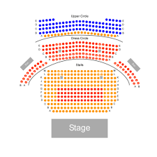 theatre seating plan theatre royal wakefield