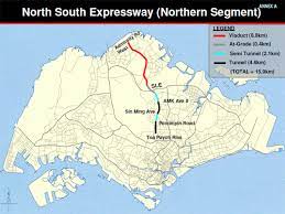 The north south expressway (nse) between admiralty road west and toa payoh rise will run parallel to the central expressway (cte). Government Gives Go Ahead For Alignment Of Northern Segment Of North South Expressway Nse