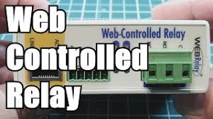The web server can issue commands that will be. Web Controlled Relay Smart Phone Access Youtube