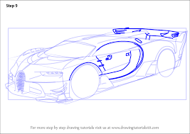 learn how to draw bugatti vision gran turismo concept cars step by drawing tutorials vache kof coloriage