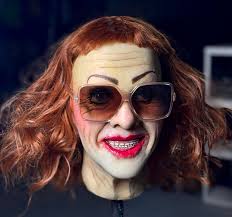 Mardi Gras Mambo mini mask art for sale