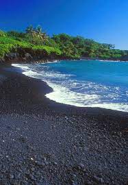 Vehicles that have been modified and equipped for camping/sleeping are approved for use in the camper vehicle sections. Black Sand Beach Hana Maui Hawaii Photograph By John Burk