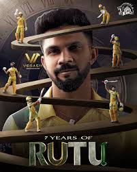 On December 1️⃣8️⃣, 2️⃣0️⃣1️⃣8️⃣, we found a young spark that grew into a  fire, leading the way to a new legacy 🔥 More to come, Captain Rutu! 💛🦁 .  #ruturajgaikwad #rutu #yellove🦁💛 #csk