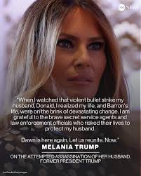 MELANIA TRUMP STATEMENT