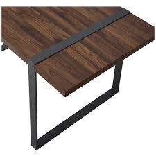 Maybe you would like to learn more about one of these? Walker Edison Urban Blend Rectangular Dining Table Dark Walnut Bbw60ubtdw Best Buy