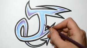 Draw graffiti characters is an app that teaches you how to draw graffiti characters step by step.this app is a fun activity for teaching your kids how to draw. How To Draw Graffiti Characters Letter J Youtube