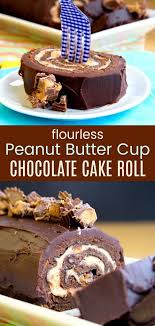 Reese S Chocolate Peanut Butter Cake Roll Cupcakes Kale Chips Recipe Chocolate Roll Cake Chocolate Peanut Butter Desserts Flourless Chocolate Cakes