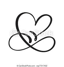 350µm ( 350 micron 0,35 mm, 13.8 mil ) weiß lichtdurchlässig. Vektor Schnorkel Unendlichkeit Valentine Design Herz Schablone Romantische Liebe Element Symbol Plakat Logo Canstock
