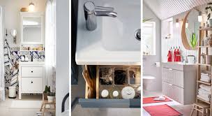 Meuble salle de bain lavabo. Salle De Bains Ikea Idees D Amenagement Pour Les Petits Espaces