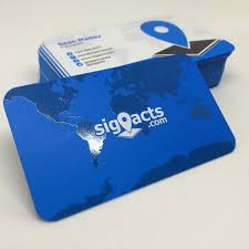 16pt business cards are printed on thick card stock that can be noticed in difference between 14pt and 16pt stock. Sig Acts Business Card Spot Uv Spot Uv Business Cards Laminated Business Cards Custom Business Cards