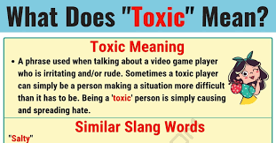 What does salty mean in slang. Toxic Meaning What Does Toxic Mean Useful Text Conversations 7esl Toxic Meaning Slang Words Text Conversations