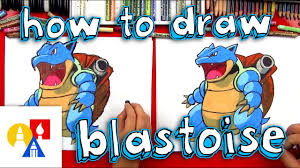 How To Draw Blastoise From Pokemon Youtube Become an art club member learn more about the art supplies we love to use learn more about us subscribe to our channel here you can also find us on: