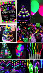 Birthday Party Ideas Teenage 16 16 Teenage Girl Birthday Party Theme Home Design And Interior Glow Birthday Party Neon Party Birthday Party For Teens