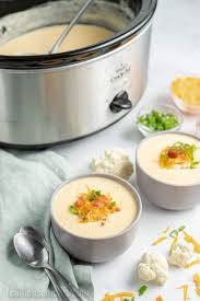 View full nutritional breakdown of low cholesterol scalloped potatoes calories by ingredient. Crock Pot Cheesy Cauliflower Soup With Video Real Housemoms