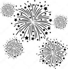 Dibujo de fuegos artificiales para colorear. Escuela Infantil Castillo De Blanca Los Fuegos Artificiales How To Draw Fireworks Fireworks Firework Tattoo
