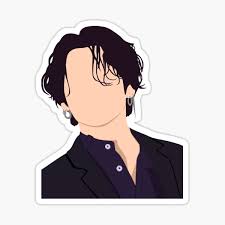 In the late hours of october 13 kst, bts jungkook shocked his fans with a sudden twitter update. Jungkook Long Hair Stickers Redbubble