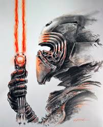 Kylo Red Star Wars Art Drawings Star Wars Art Star Wars Drawings
