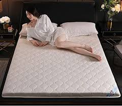 Homranger Solid Color Thicken Mattress Waterproof Breathable Foldable Floor Mattress Not Slip Tatami Cushion Mat Be In 2020 Mattress On Floor Mattress Pad Bed Mattress