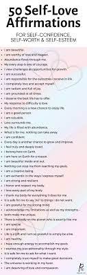 Wow Self Love Affirmations Like These Help The Law Of Attraction To Work If You Don T Know How To Love Love Affirmations Self Esteem Affirmations Affirmations