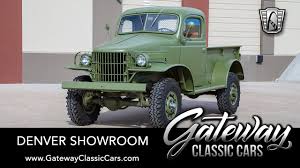 Check spelling or type a new query. 1941 Dodge Wc 1 2 Ton Truck For Sale Gateway Classic Cars Denver 741 Youtube