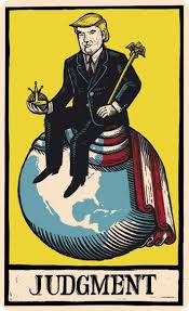 Trump &amp; 2017 Economist Cover: Do You Really Want To Know What It Means?  TMR Editor's Report: The following extended es… | Judgement tarot card,  Tarot art, Tarot