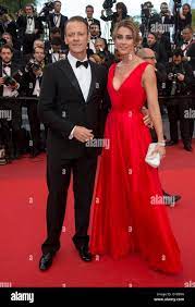 Cannes, France. 12th May, 2016. Rocco Siffredi and guest attend the  premiere of Money Monster during the 69th Annual Cannes Film Festival at  Palais des Festivals in Cannes, France, on 12 May