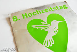 Baumwolle heißt auf englisch und wieso dann auf den zweiten hochzeitstag warten?! 8 Hochzeitstag Blecherne Hochzeit Amberlight Label