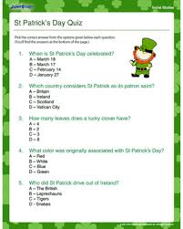 Which irish islands give their names to a type of woolly jumper? St Patrick S Day Quiz Fun Holiday Activity For Kids Jumpstart