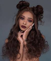 Brown Lace Front Wig Hair accessories