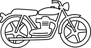 Coloring work can be easily downloaded and printed from the internet, free coloring pages to print of cost, as many times as you want. I Will Create Simple Black And White Line Art And Illustration In 2021 Motorcycle Drawing Motorcycle Coloring Pages Easy Motorcycle Drawing