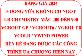 Giá vữa không co ngót