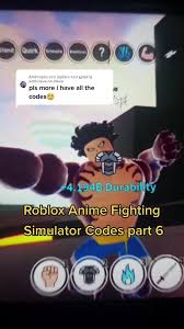 Roblox anime fighting simulator is a recreation in which gamers teach their characters to grow to be the most powerful fighter withinside the recreation. Animefightingsimulator Hashtag Videos On Tiktok