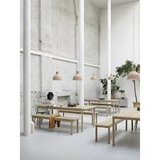 Muuto Linear Wood Table 200 X 90 Cm Oak Scandinavian Dining Room Furniture Scandinavian Dining Table Wood Table Decor
