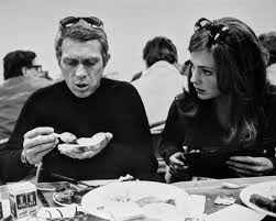 Film - Steve McQueen and Jacqueline Bisset during the filming of 'Bullitt'  (1968) | Facebook