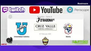 Latest results u catolica ecu vs manta fc. Futbol Ecuatoriano Universidad Catolica De Quito Vs Manta Fc Youtube