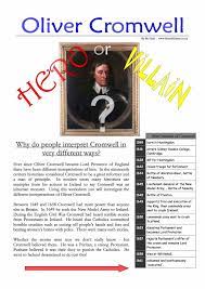 Was Cromwell A Hero Or A Villain Worksheet Year 8 Study Guide