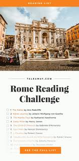 Books Set In Rome Roman Novels In 2020 Rome History Reading Challenge Travel Book