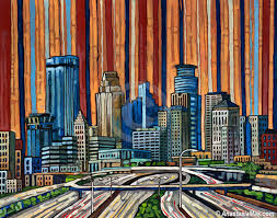 See more ideas about skyline, minneapolis skyline, minneapolis. Minneapolis Skyline Painting By Anastasia Mak