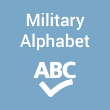 Audio/video recordings of 20,000 words. Military Alphabet Code Pronunciation Explanation Chart