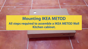 You can cut the filler to fit the gap exactly, and then apply the edge banding onto the cut. Ikea Metod Assembly Kitchen Wall Cabinet Video Dailymotion