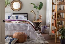This simple model of a bohemian bedroom with white furniture and unique swing with white fur furnishings. 8 Free Spirited Boho Bedroom Ideas Wayfair