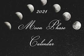 Lunar calendar 2021 with the main yearly moon phases. Moon Phase Guide Free Printable Calendar 2021 Starry Eyed Astrology