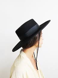 Southwest Bohemian Vintage Clothing Bohemian Vintage Clothing Black Bolero Bolero Hat