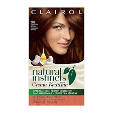 Clairol Natural Instincts Crema Keratina Hair Color Kit 5bz