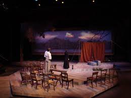 Set W Curtain And Lake Seagull Lake Image