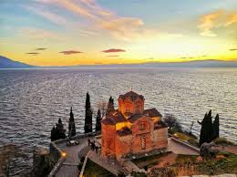 Lake and mountains, one of the oldest orthodox christian churches. Ohrid North Macedonia Is Really An Underrated Travel Destination Wasn T Expecting Much But It S Now One Of My Favourite Destinations Here Is St Jovan Kaneo And Lake Ohrid During Sunset Mkd