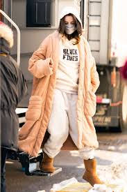 With selena gomez, steve martin, martin short, aaron dominguez. Selena Gomez Only Murders In The Building Filming Set In Nyc 02 20 2021 Celebmafia