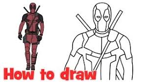How To Draw Deadpool Superhero Full Body Step By Step Drawing Youtube This video tutorial shows you how to draw spiderman. how to draw deadpool superhero full body step by step drawing