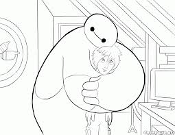 Download this running horse printable to entertain your child. Coloring Page Friends Baymax And Hiro