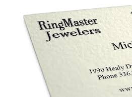 These embossed business cards from vistaprint have an irresistible touch that people want to feel, making sure they won't forget your brand. Raised Print Business Cards Printing In Winston Salem Nc